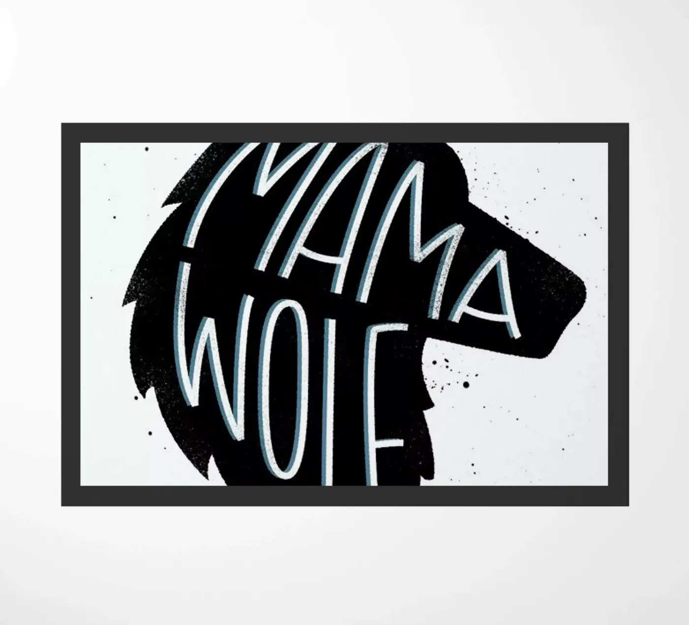 Mama Wolf deurmat van Summerchamps