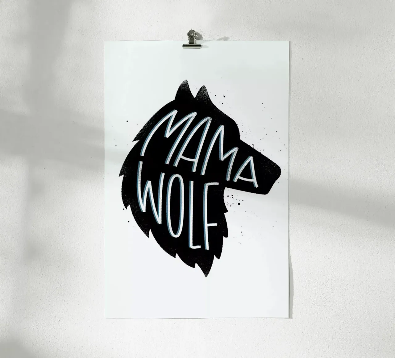 Mama Wolf Hahnemühle von Summerchamps