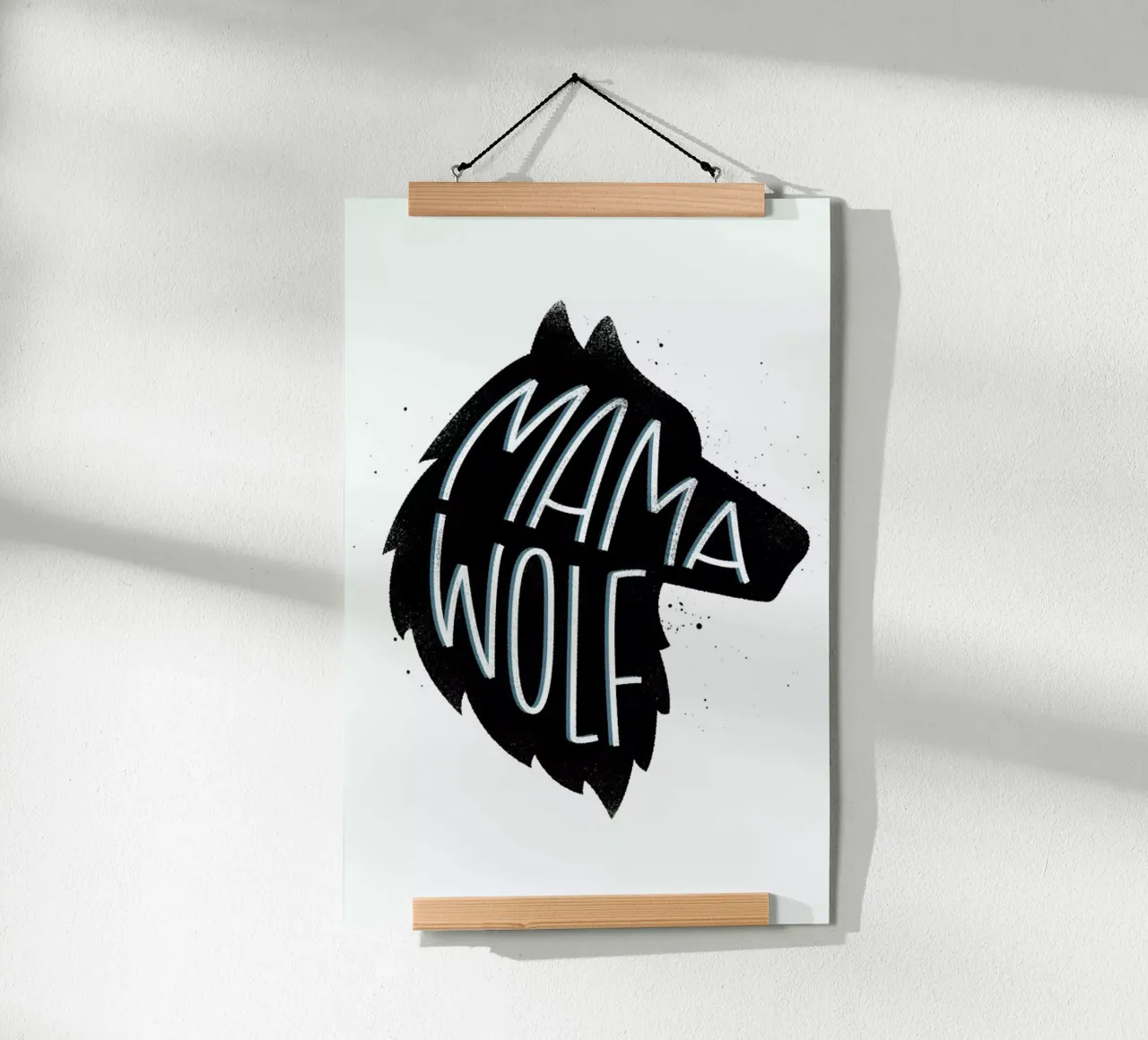 Mama Wolf Hahnemühle von Summerchamps