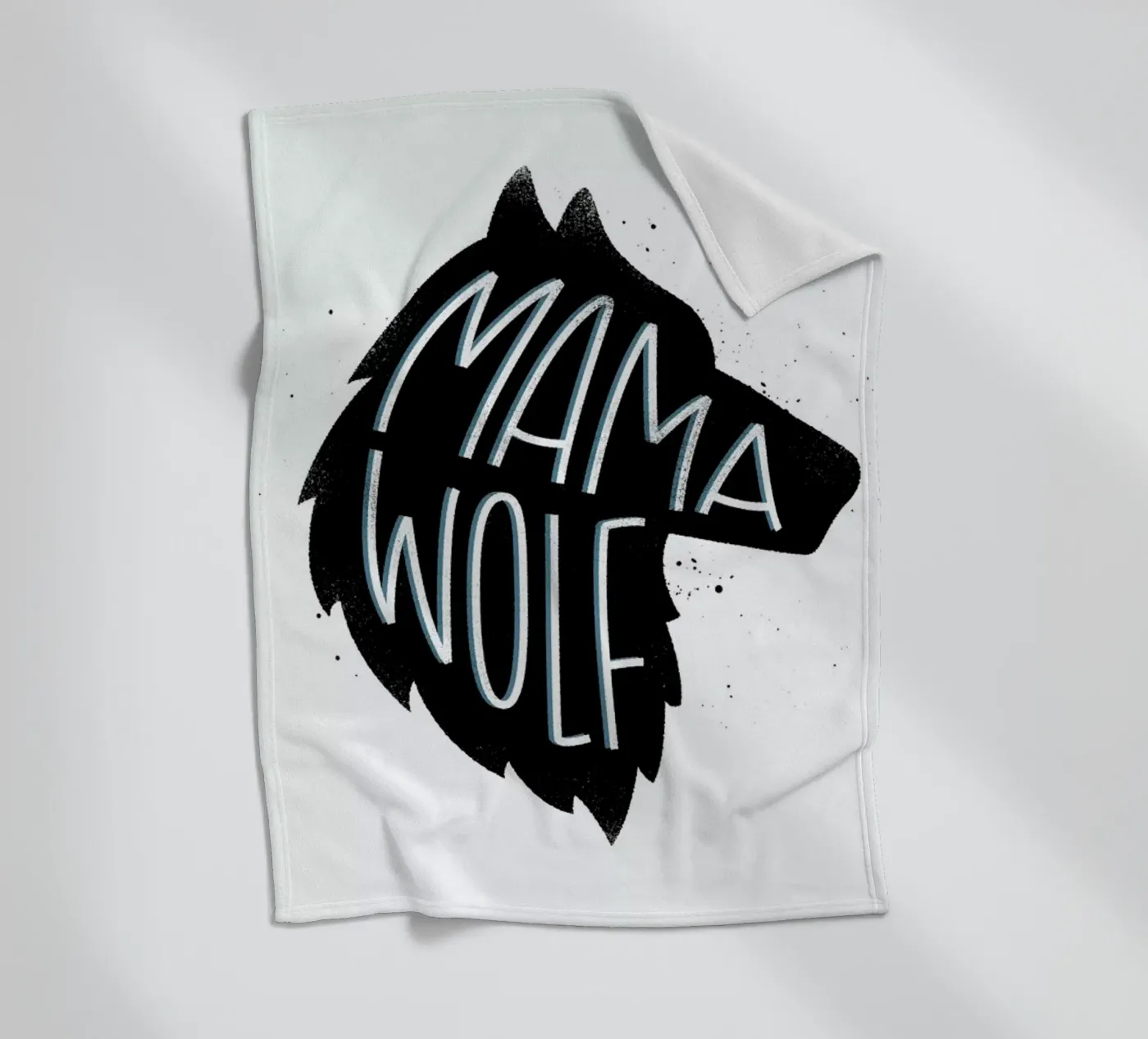 Mama Wolf Fleecedecke von Summerchamps