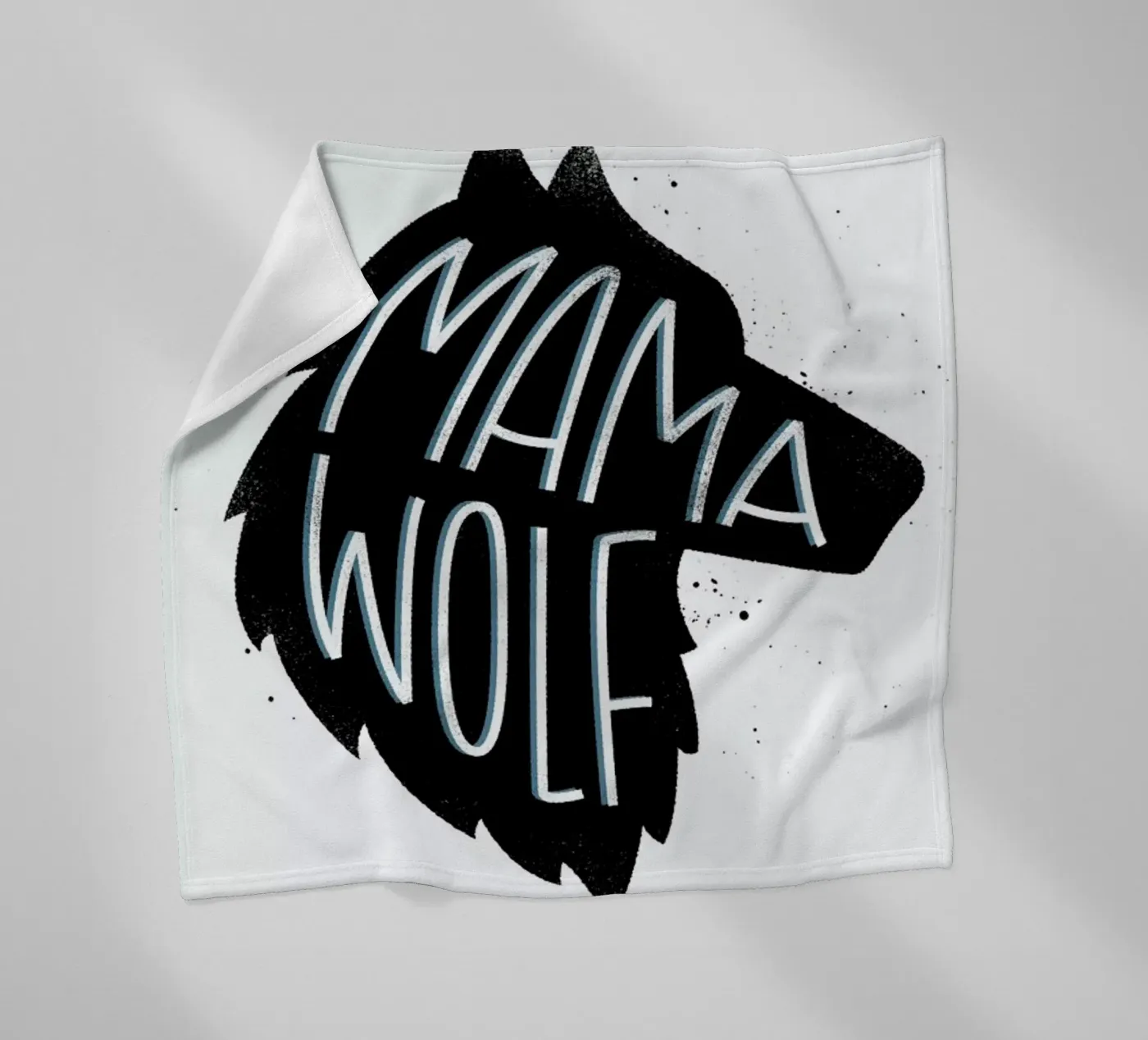 Mama Wolf Fleecedecke von Summerchamps