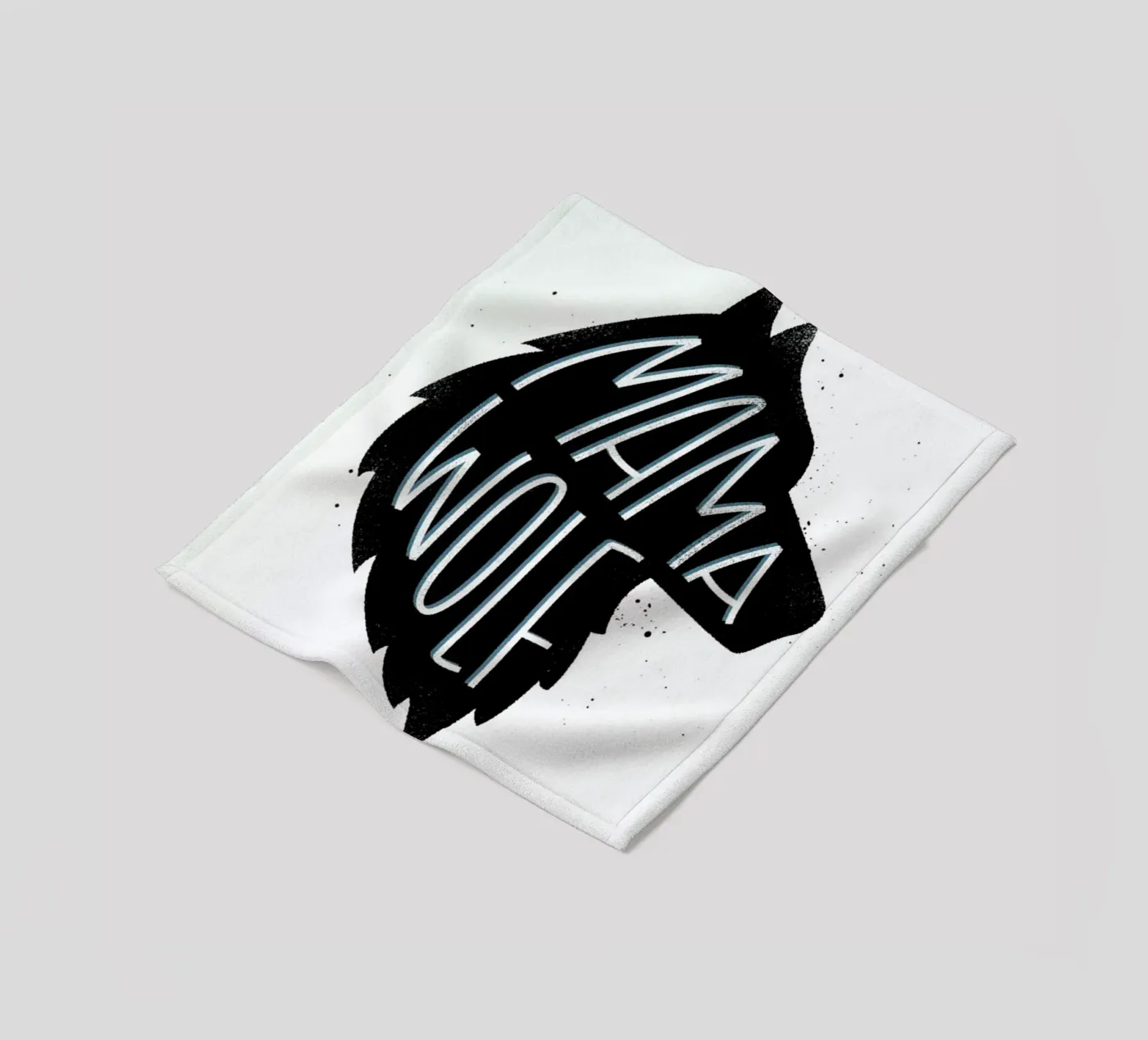 Mama Wolf Fleecedecke von Summerchamps