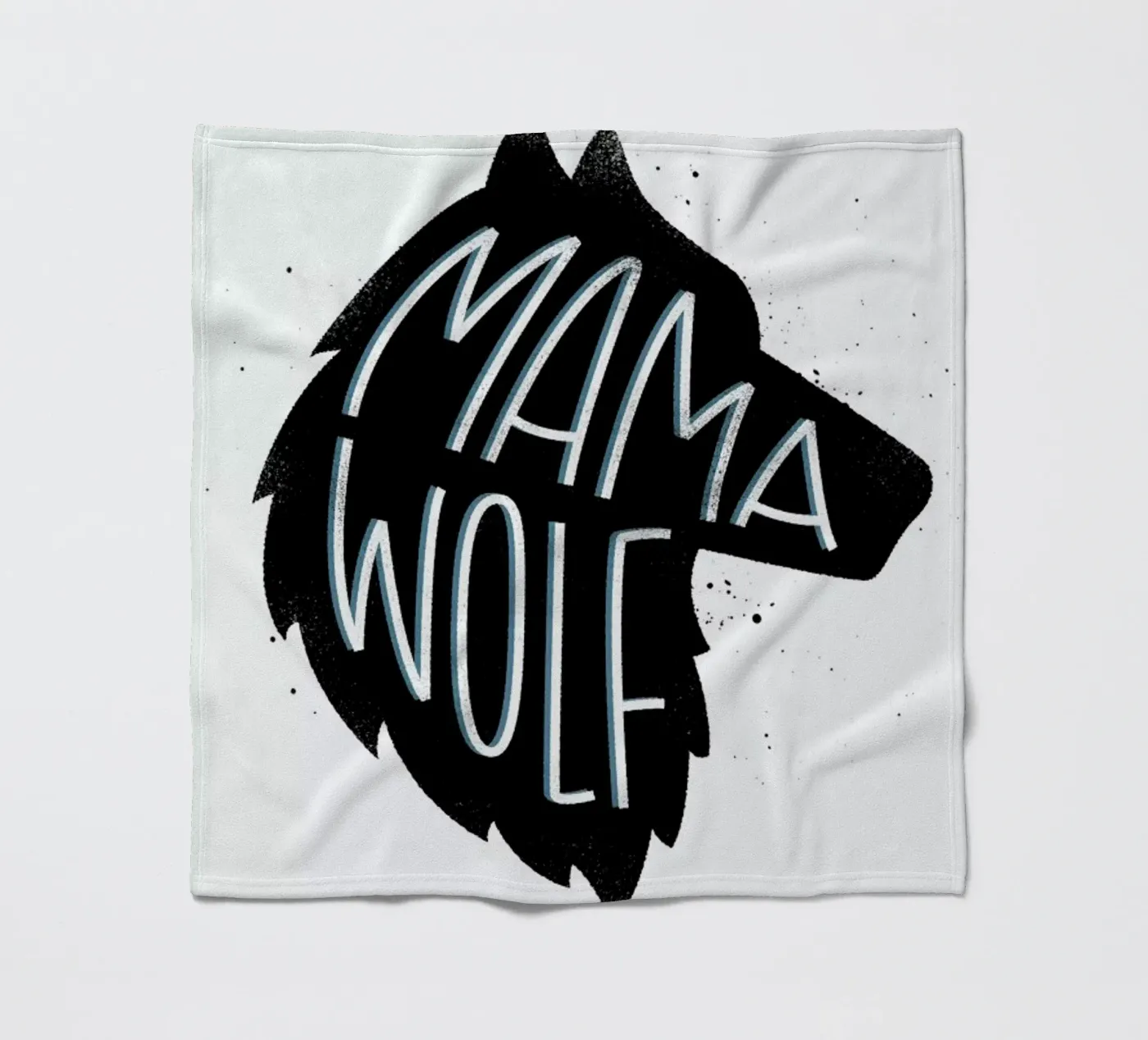 Mama Wolf Fleecedecke von Summerchamps