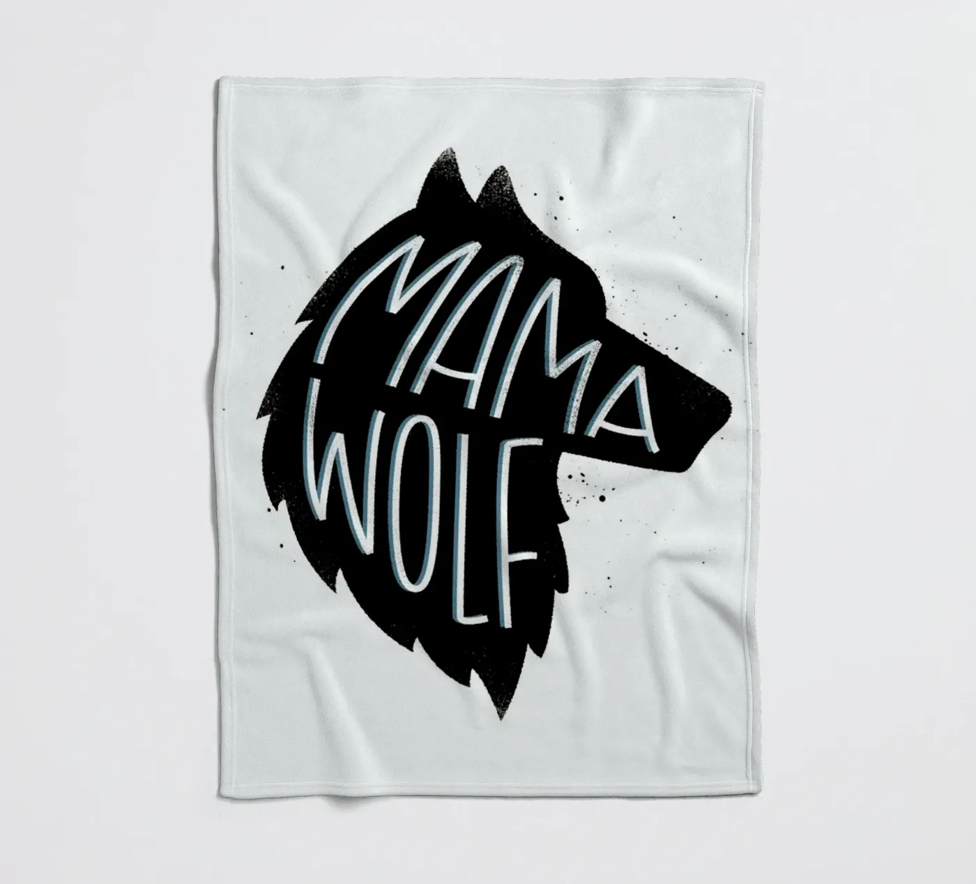Mama Wolf Fleecedecke von Summerchamps