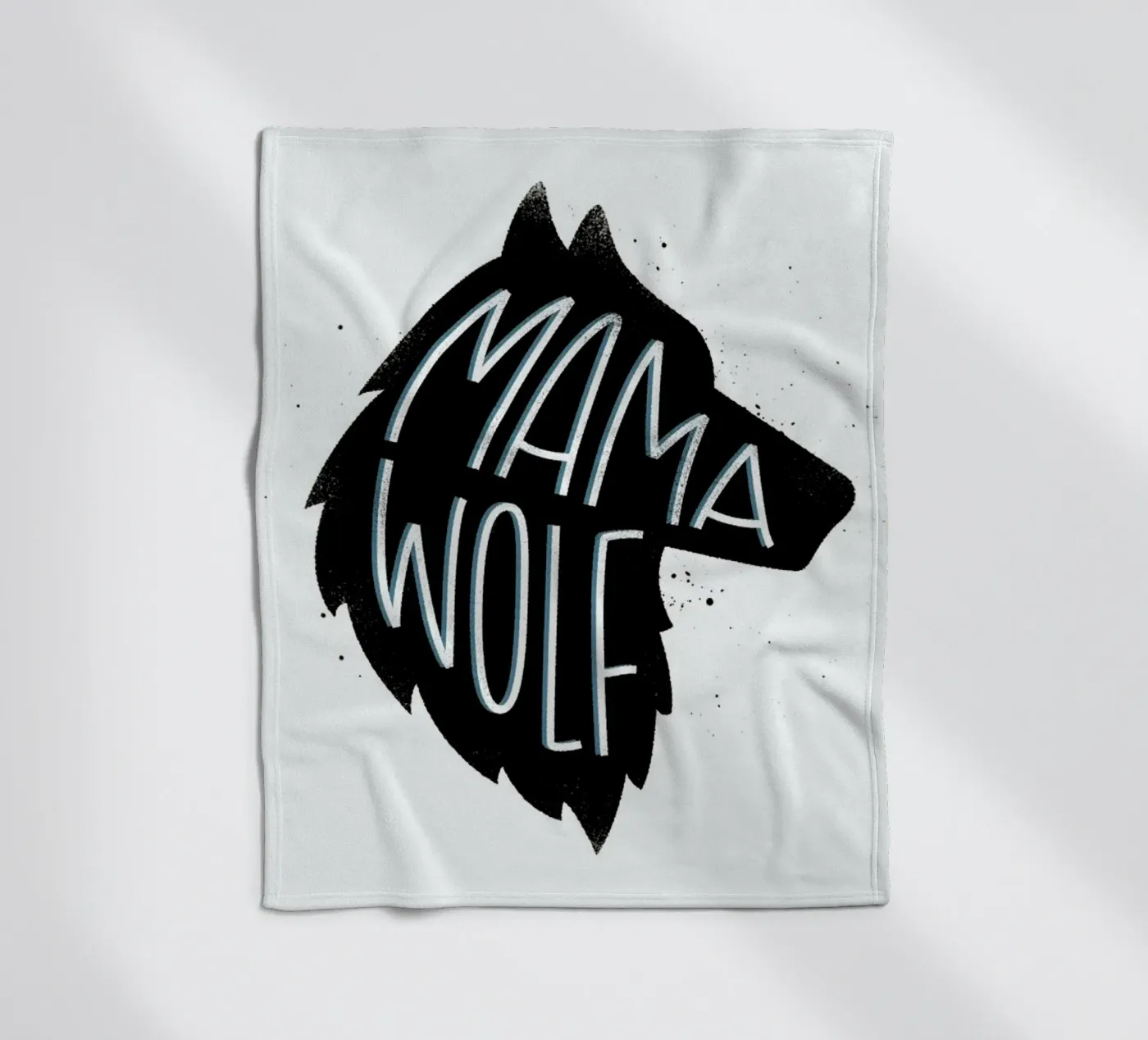 Mama Wolf Fleecedecke von Summerchamps
