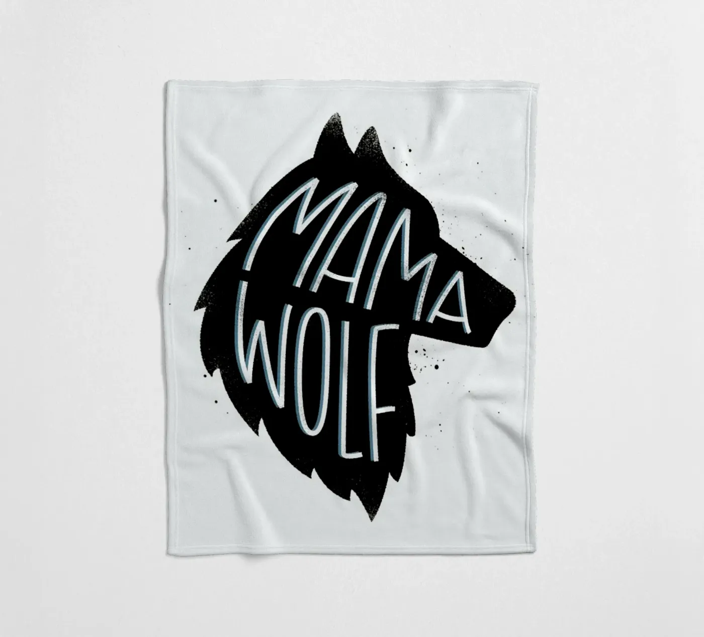 Mama Wolf Fleecedecke von Summerchamps