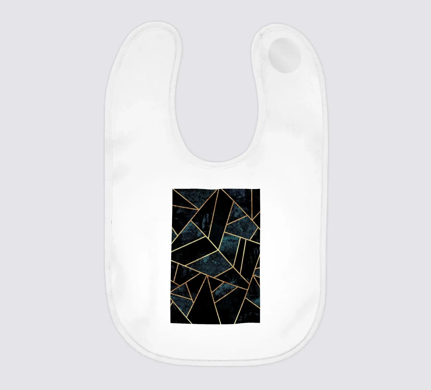 Deep Teal Stone bavaglino da Elisabeth Fredriksson