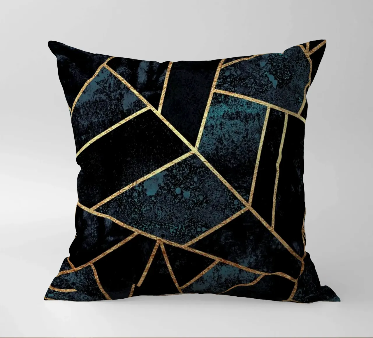 Deep Teal Stone cuscino da Elisabeth Fredriksson