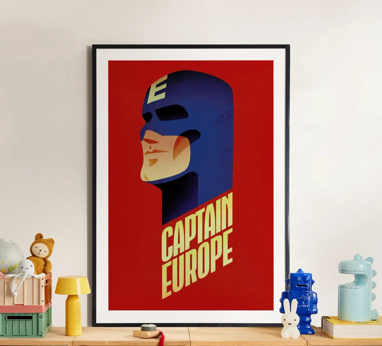 Captain Europe poster de Róbert Farkas