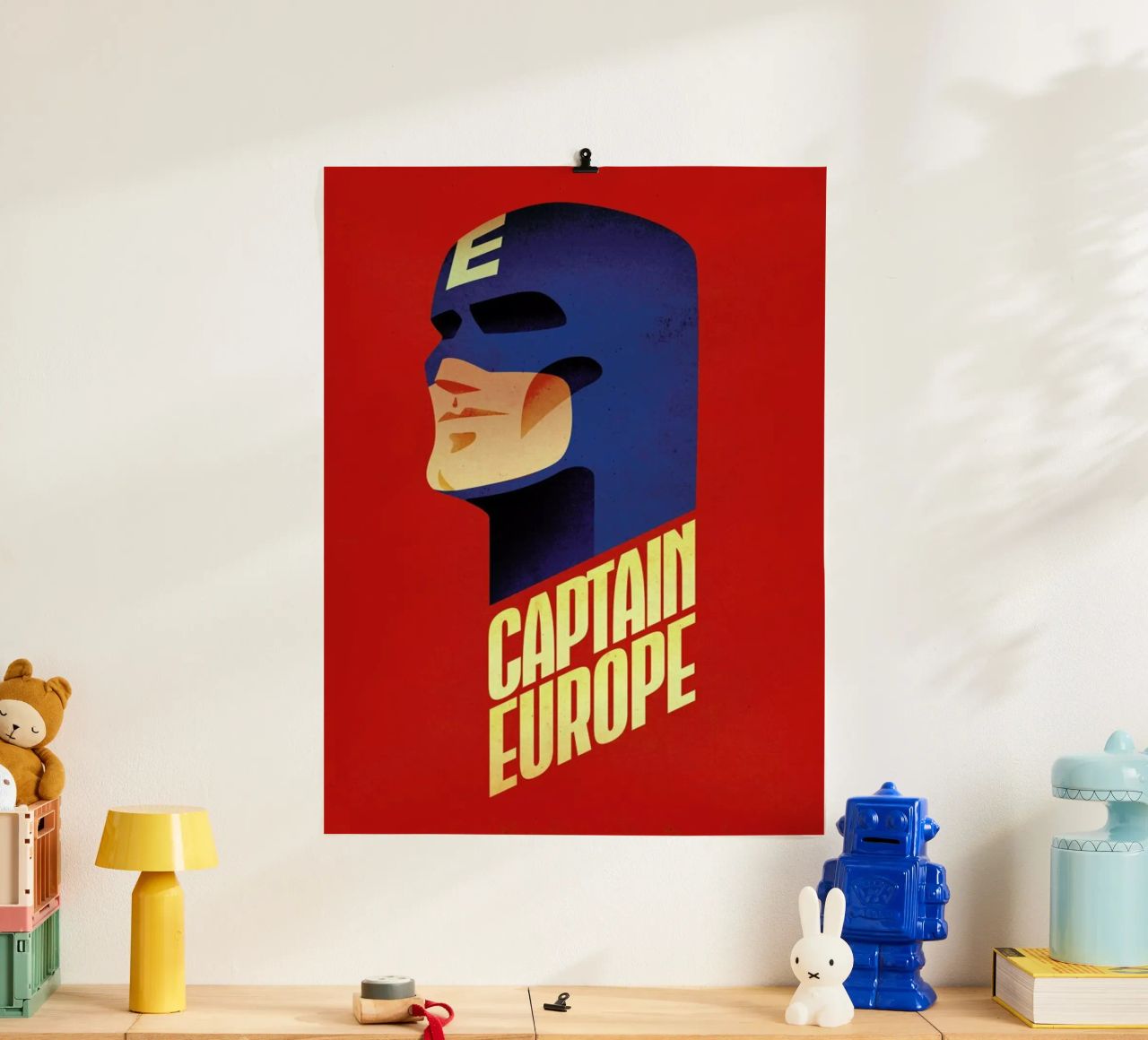 Captain Europe poster de Róbert Farkas