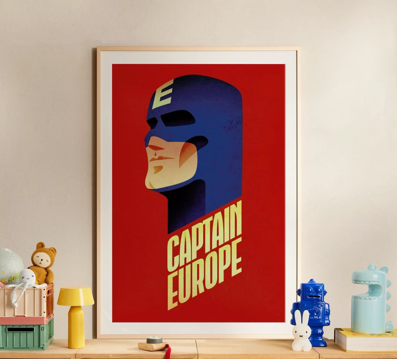 Captain Europe poster de Róbert Farkas