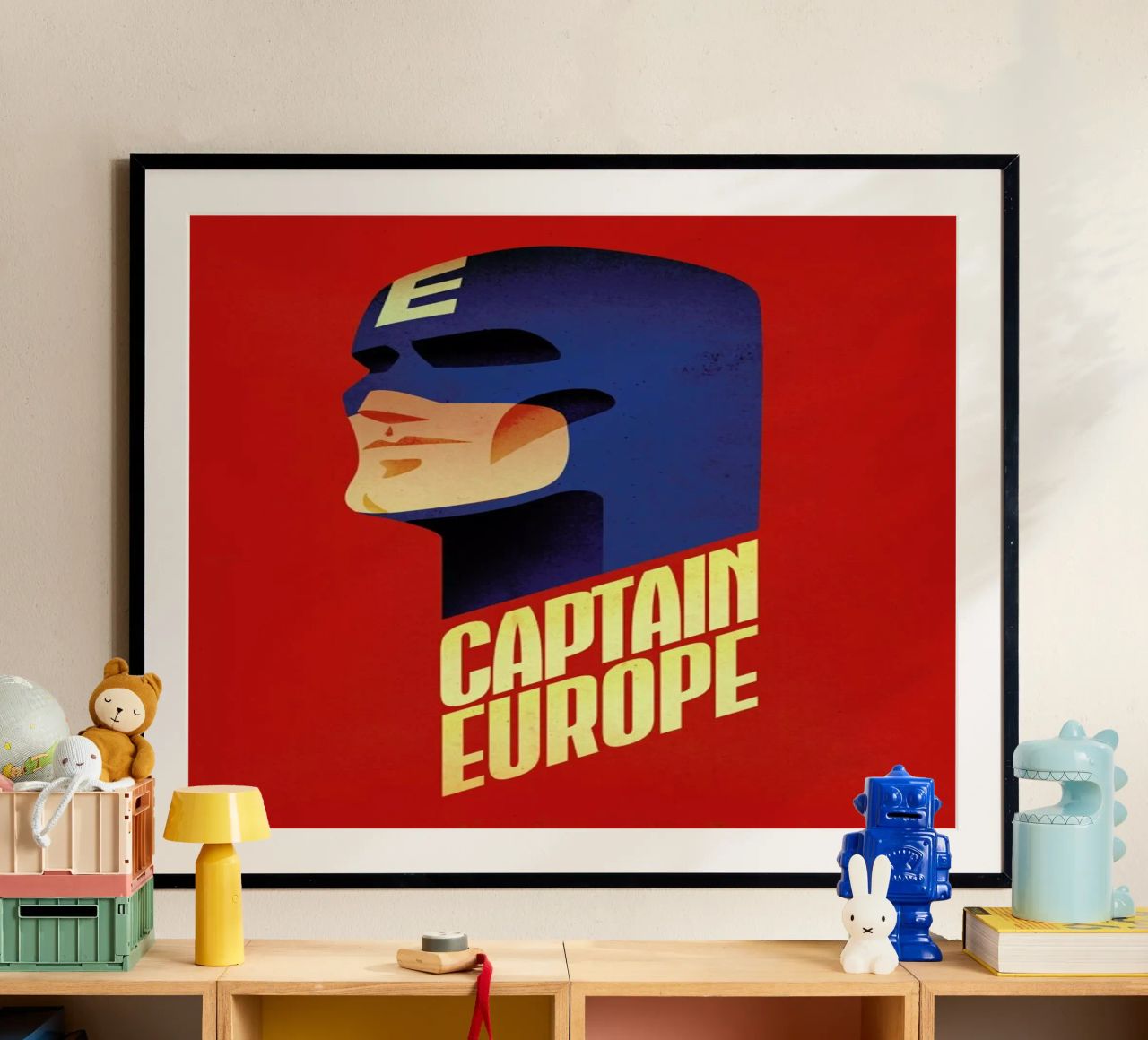 Captain Europe poster de Róbert Farkas