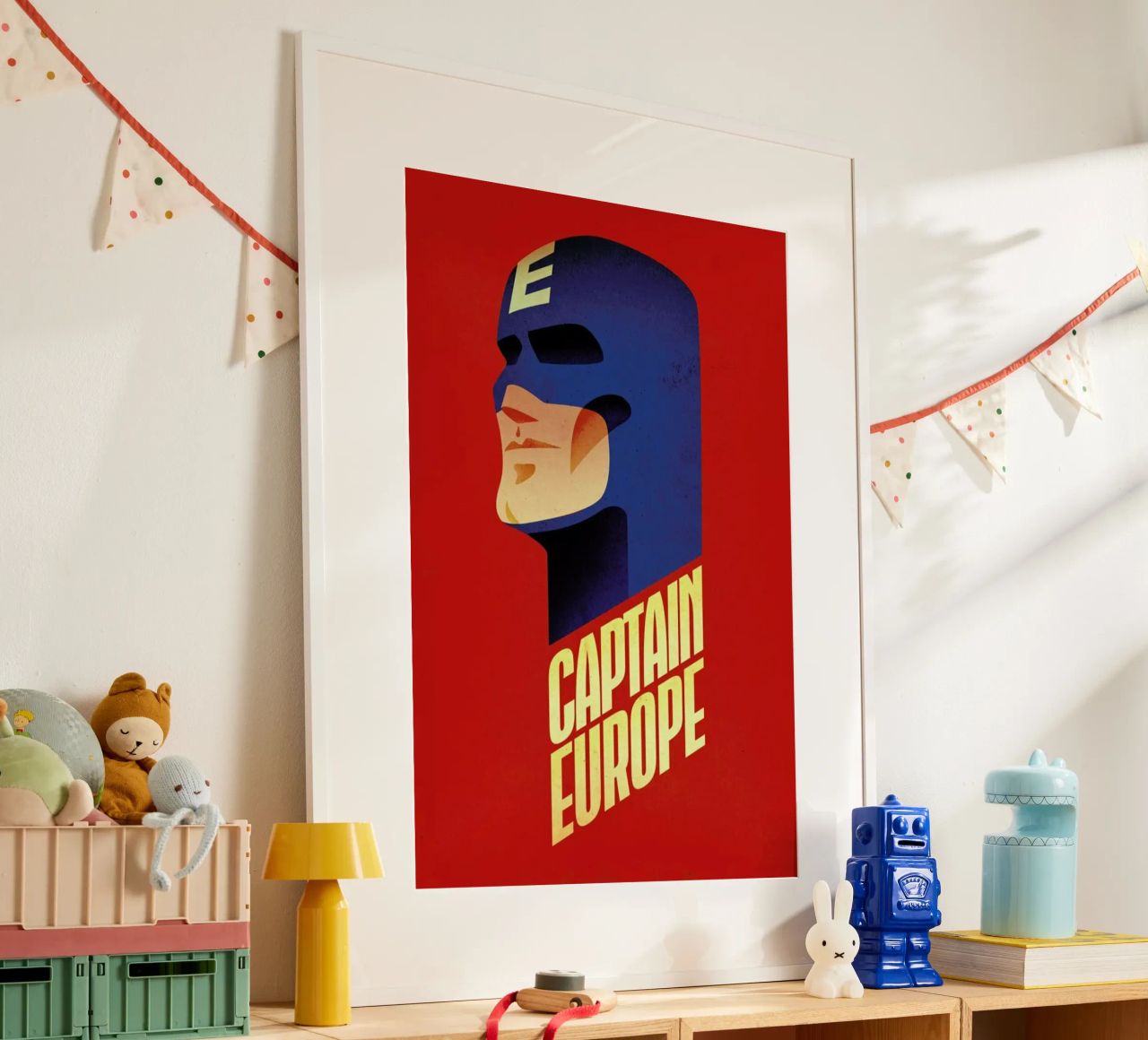 Captain Europe poster de Róbert Farkas