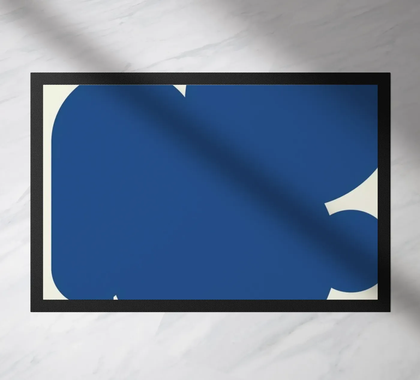 Heavy Rain doormat by Bo Lundberg