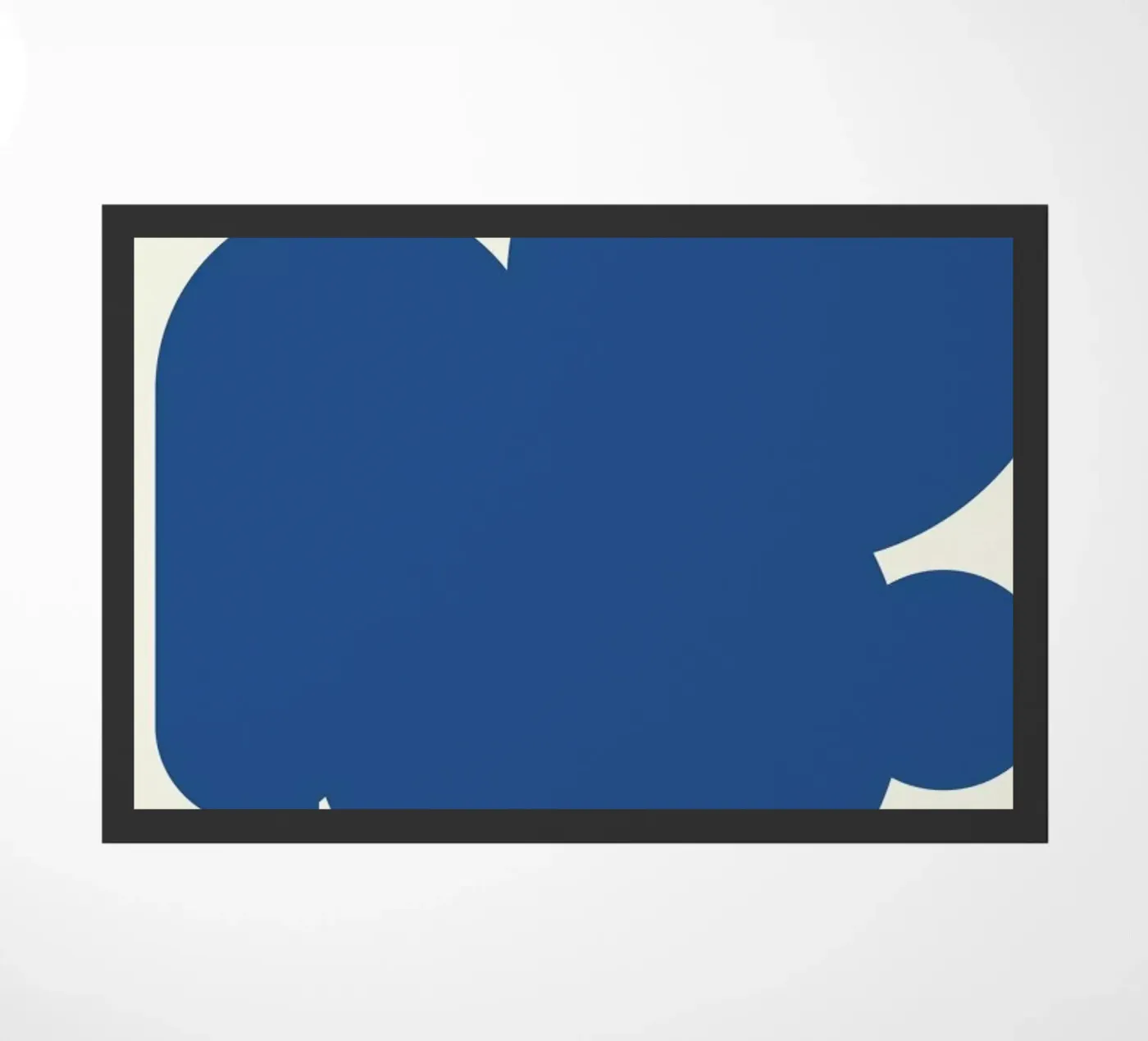 Heavy Rain doormat by Bo Lundberg