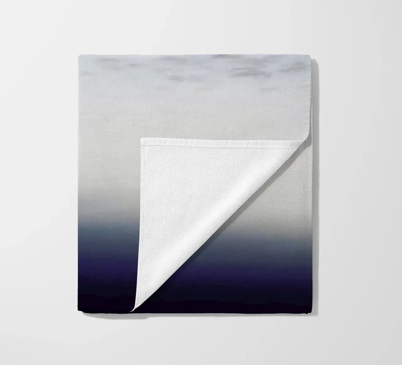 Drama Above the Fjord beach towel by Nur Mut