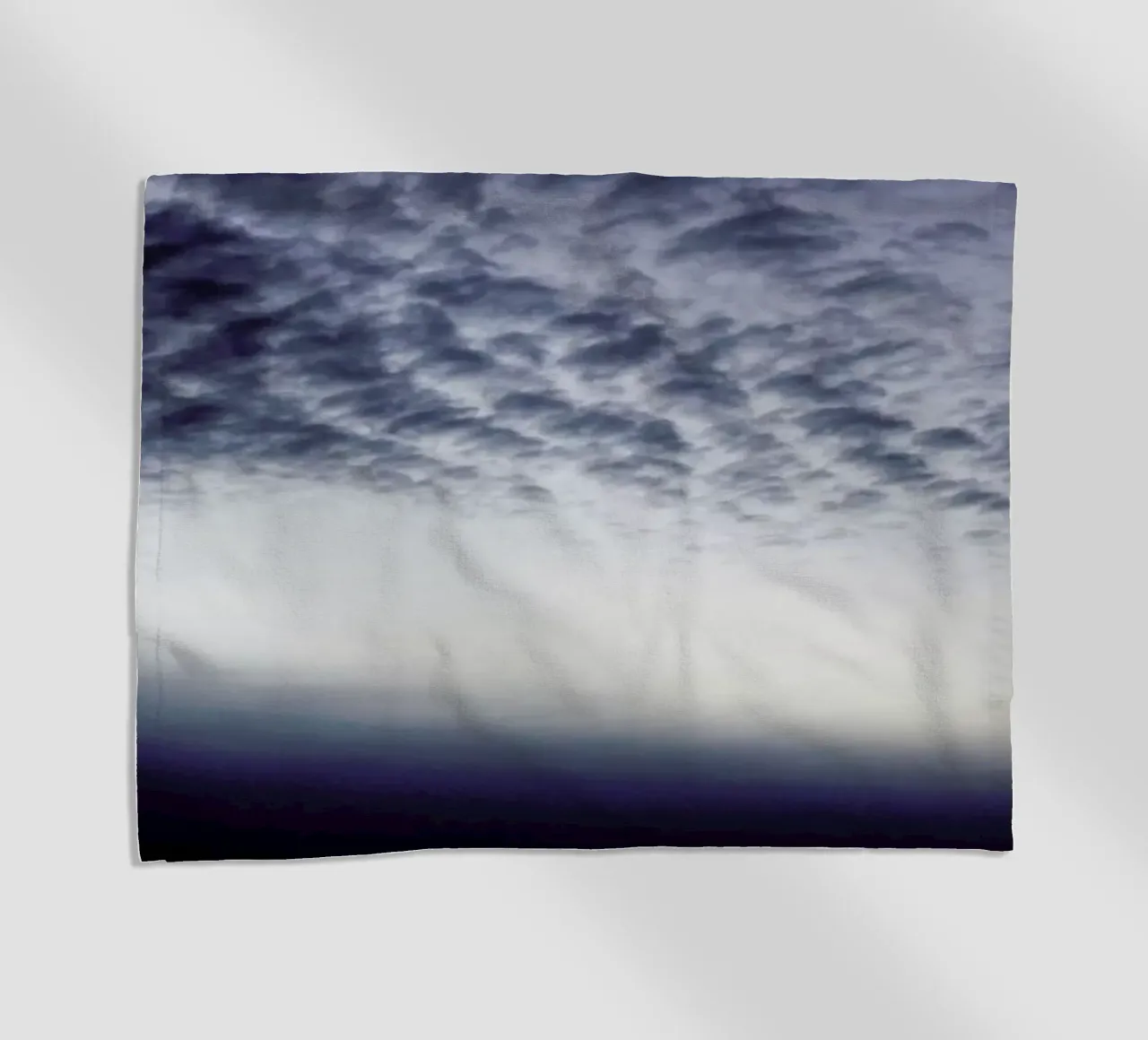 Drama Above the Fjord beach towel by Nur Mut