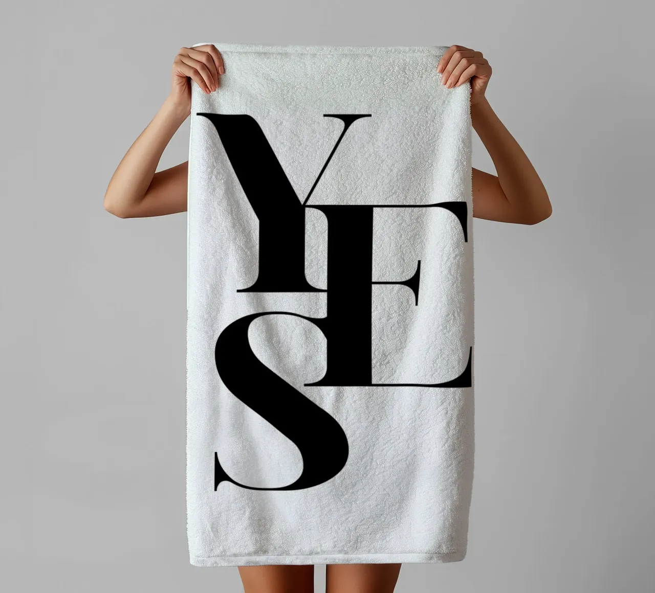 Yes 2 badhanddoek van Froilein Juno