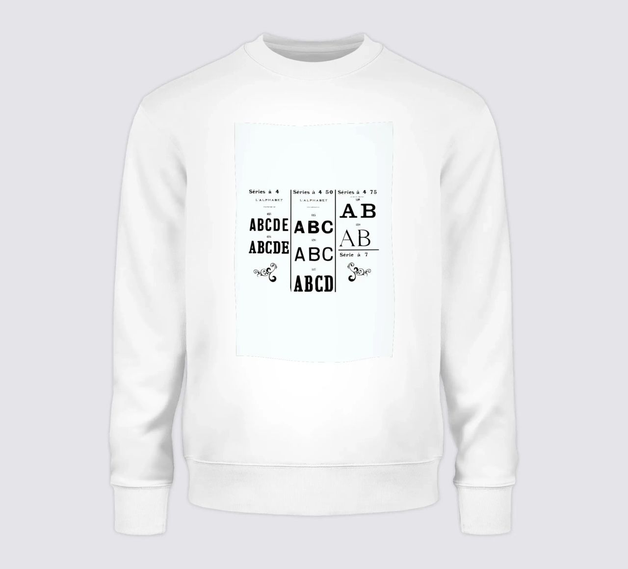 ABCD felpa da Mr Cup