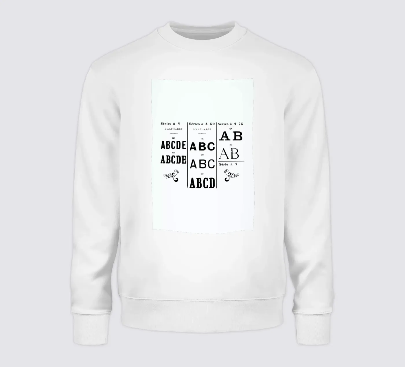 ABCD felpa da Mr Cup
