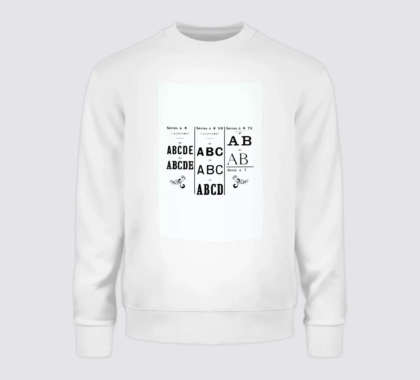 ABCD sweat de Mr Cup