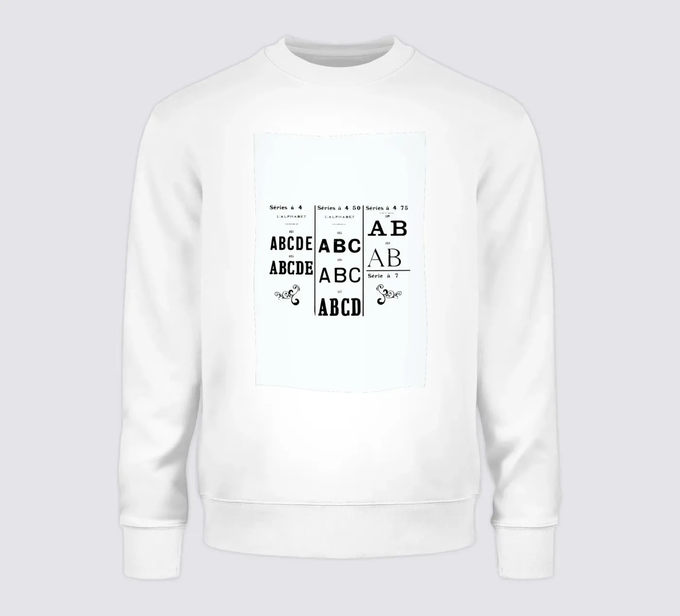 ABCD felpa da Mr Cup