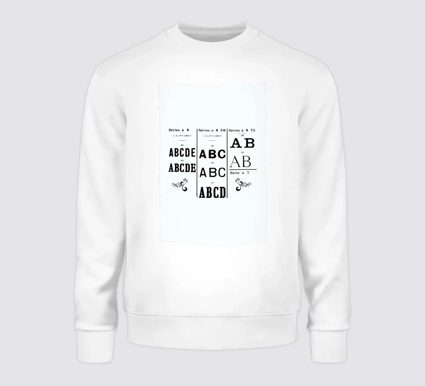 ABCD sweat de Mr Cup
