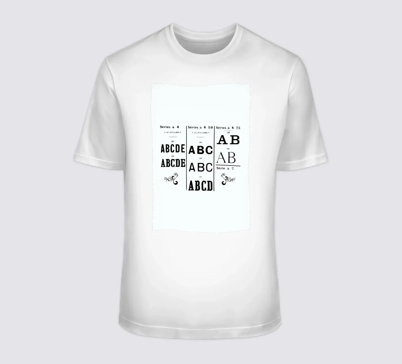 ABCD t-shirt da Mr Cup