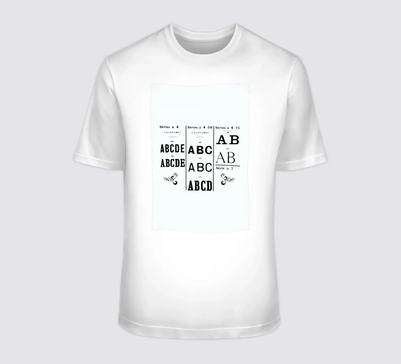 ABCD t-shirt da Mr Cup