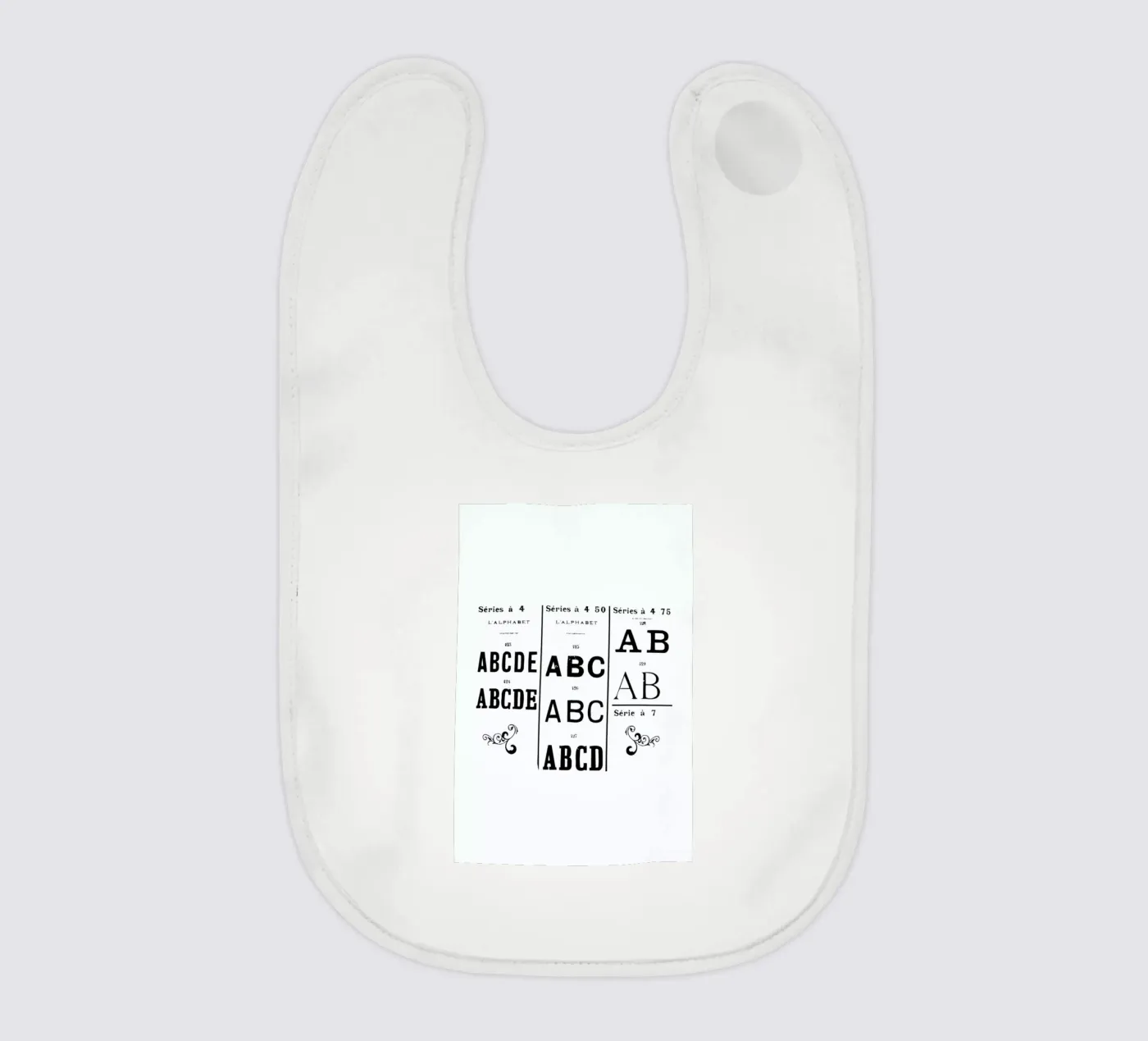 ABCD bavoir de Mr Cup