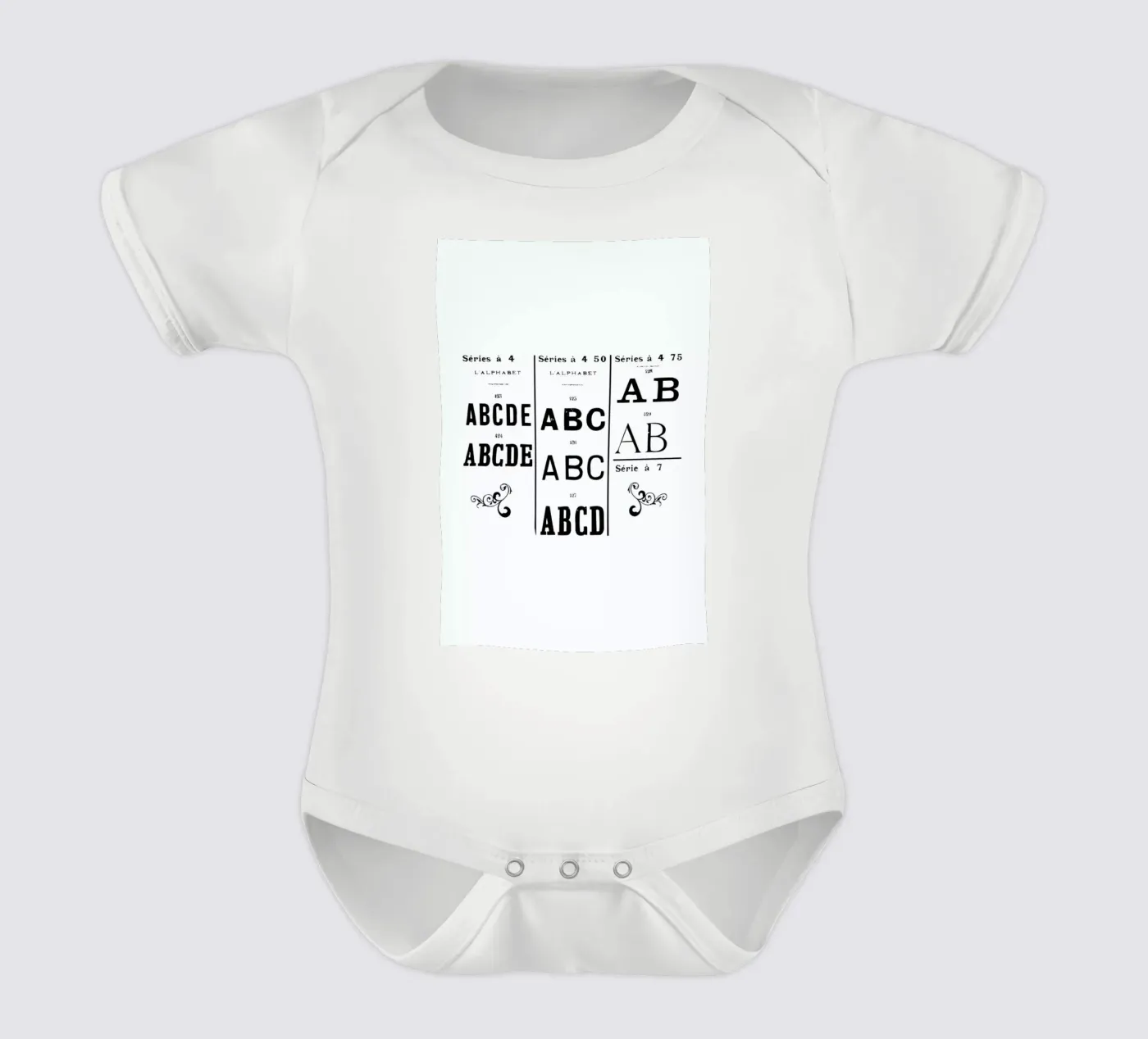 ABCD body bébé de Mr Cup