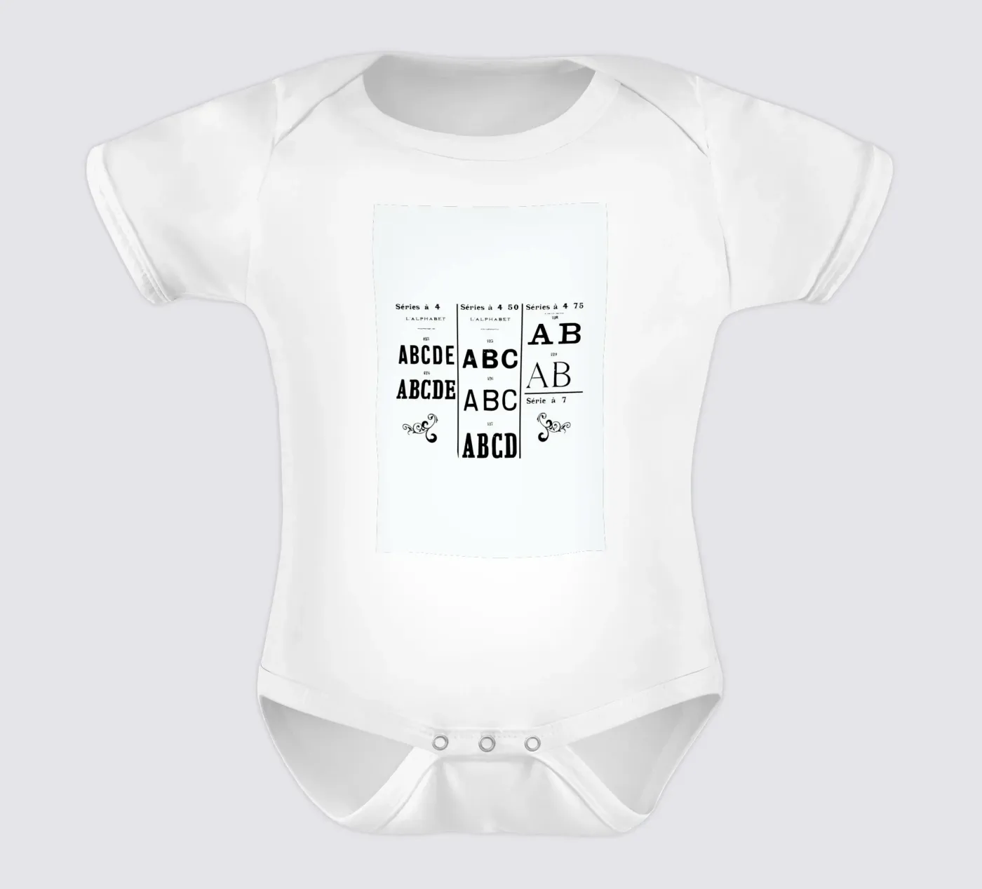 ABCD body bébé de Mr Cup