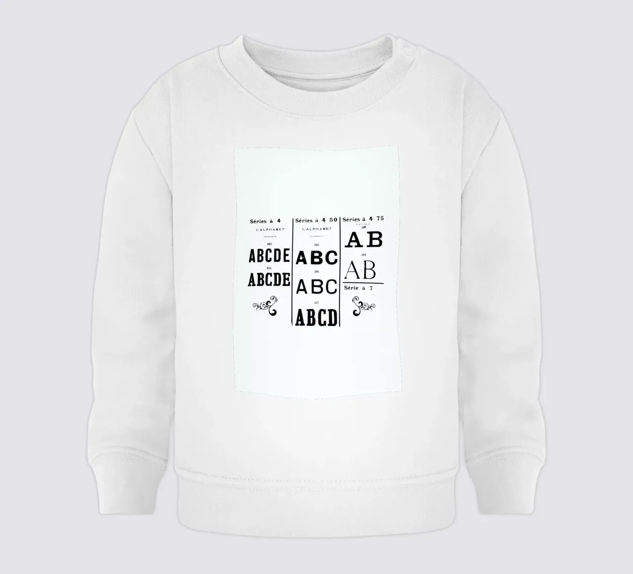 ABCD felpa neonato da Mr Cup