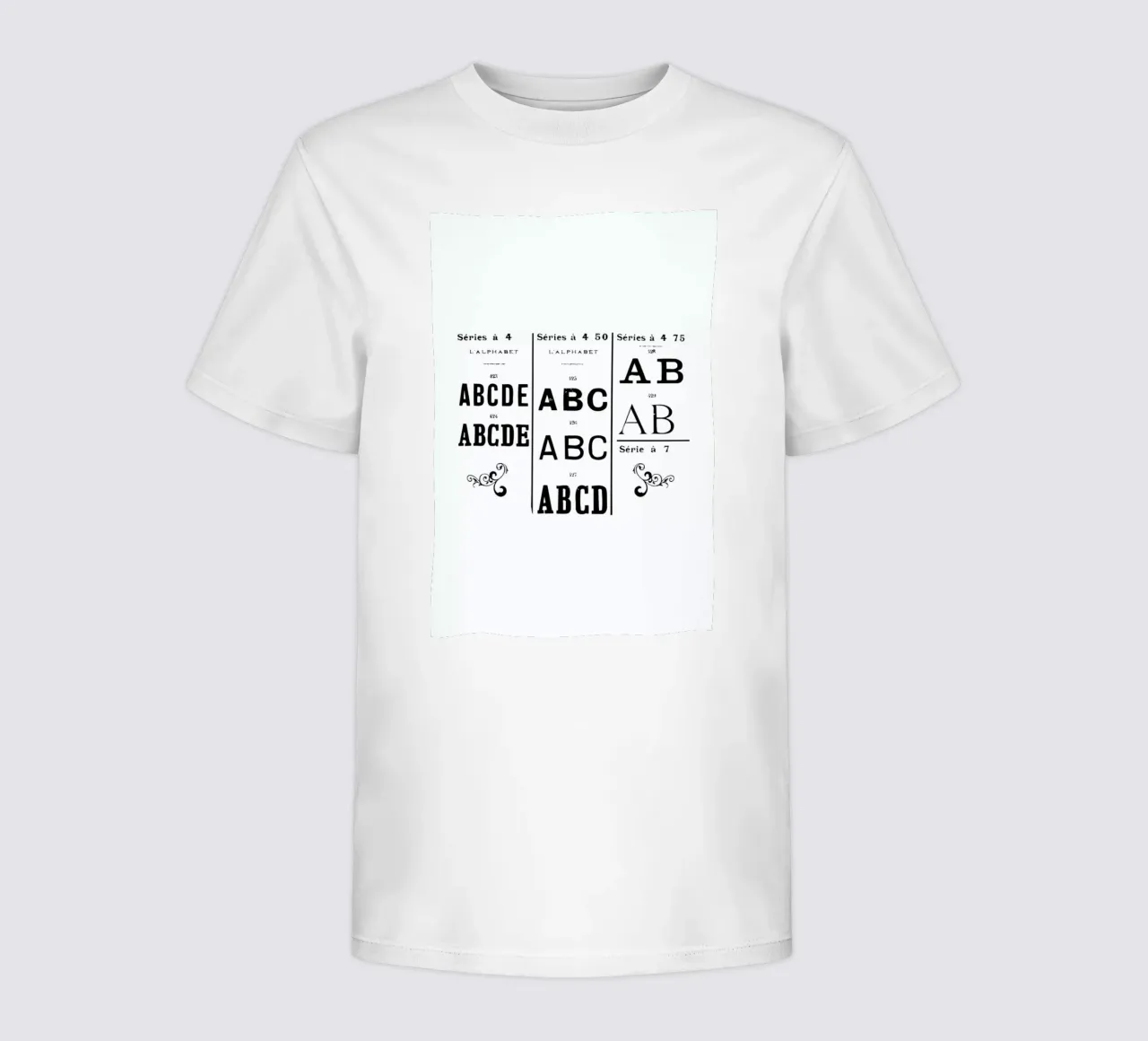 ABCD t-shirt bambini da Mr Cup