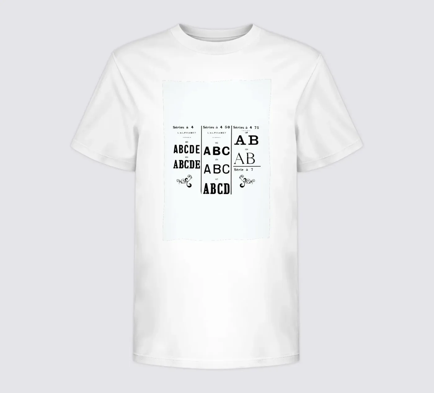 ABCD t-shirt bambini da Mr Cup