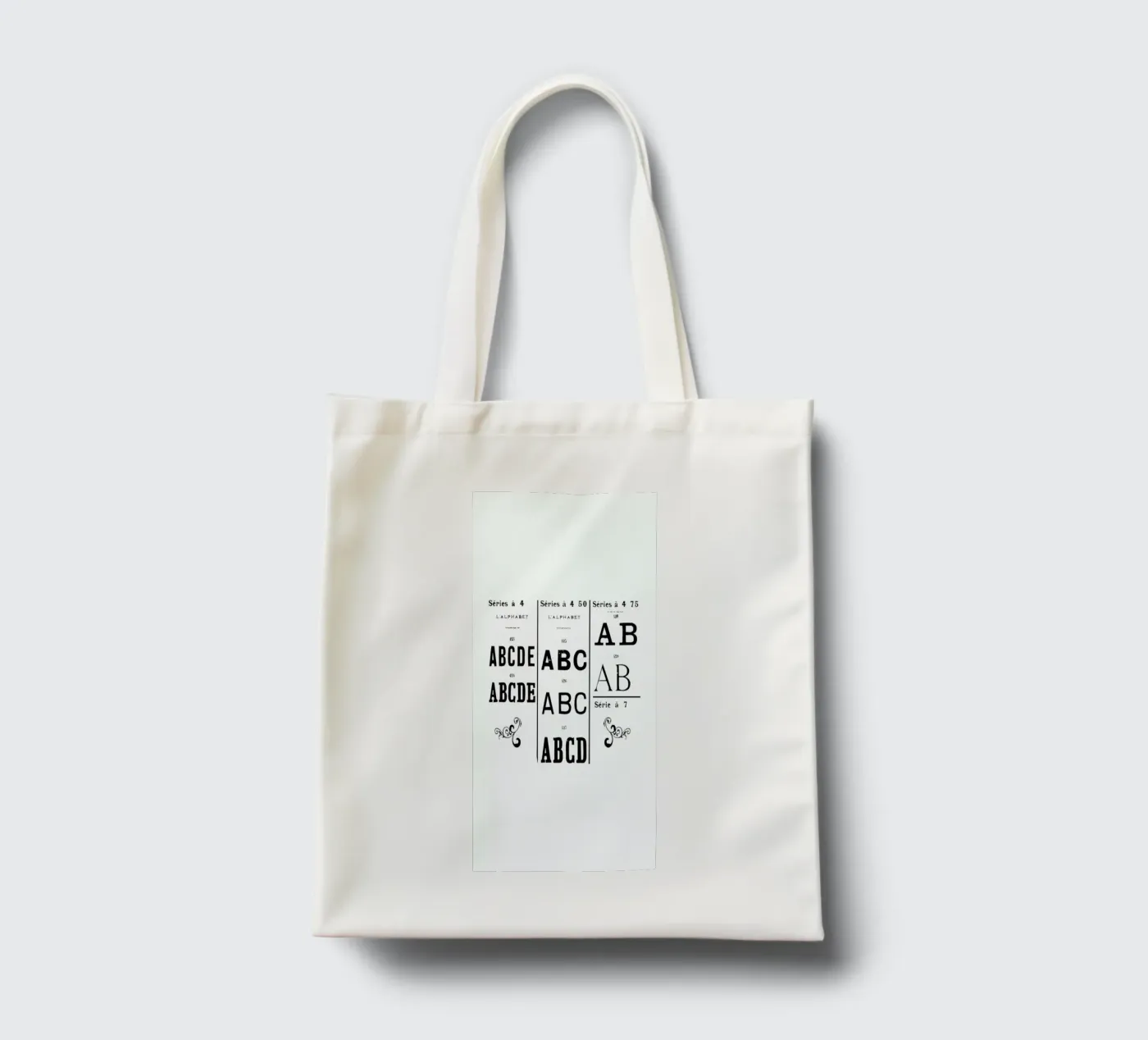 ABCD tote bag by Mr Cup