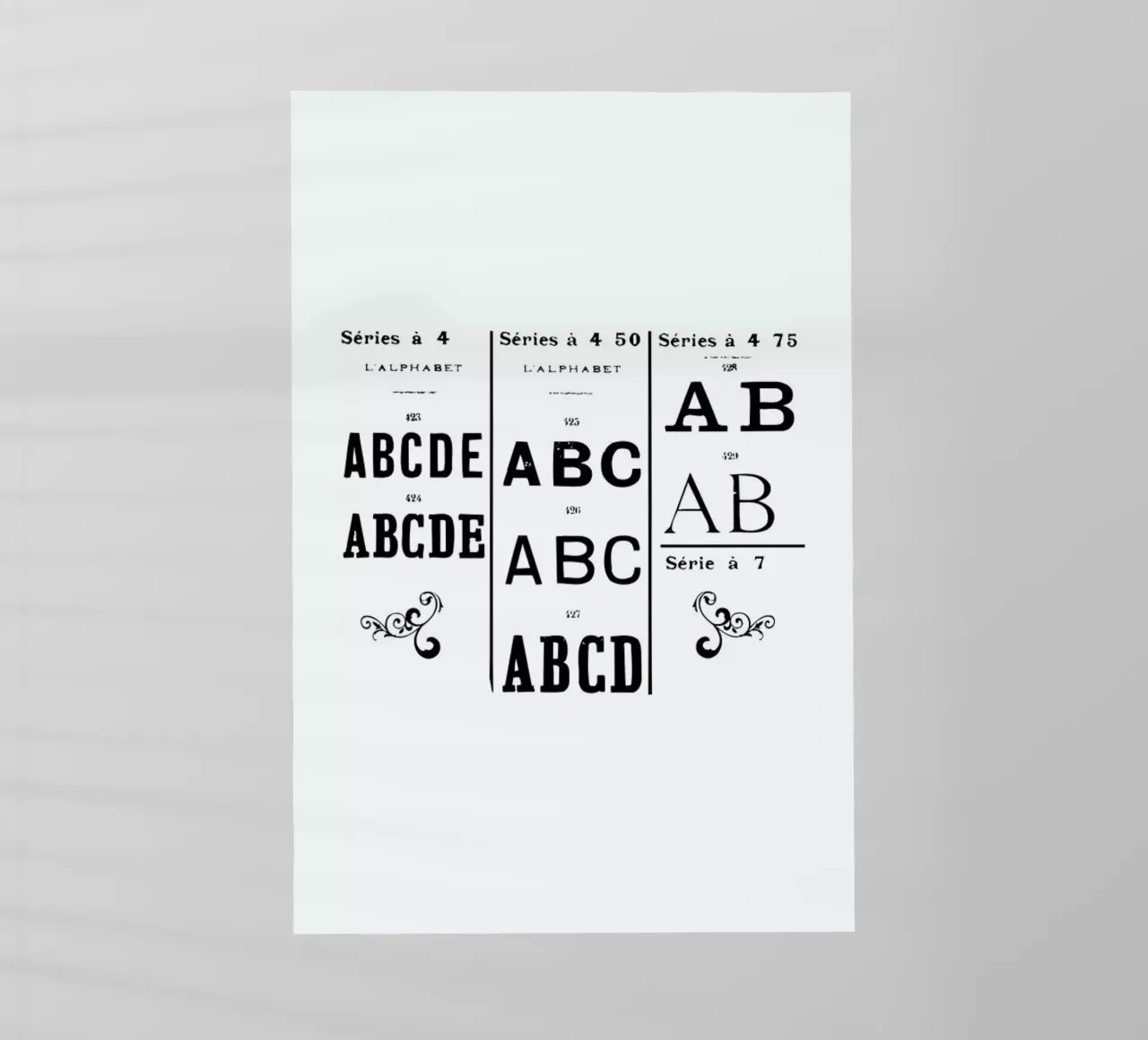 ABCD pellicola backlit da Mr Cup