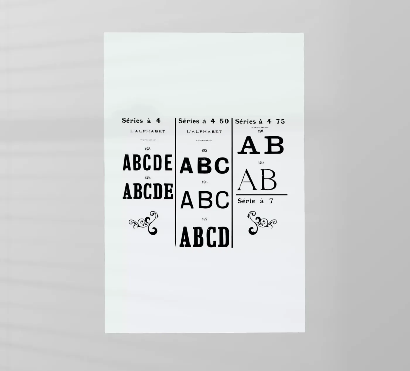 ABCD pellicola backlit da Mr Cup
