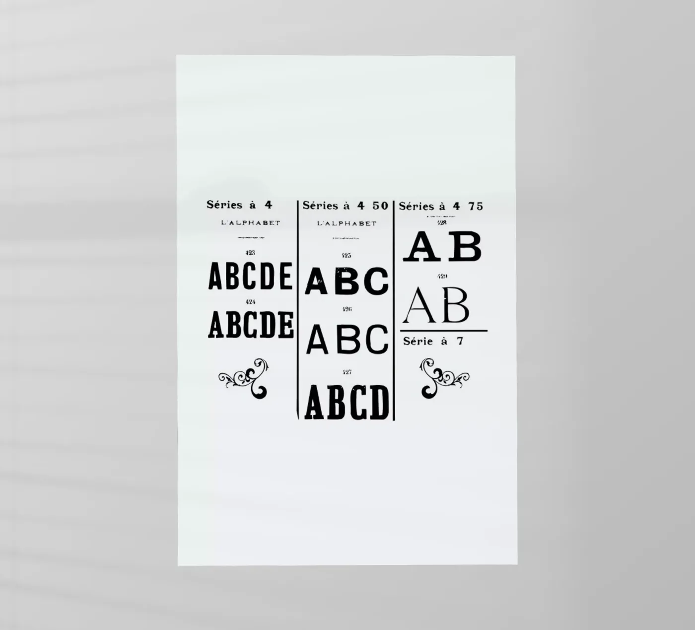 ABCD pellicola backlit da Mr Cup