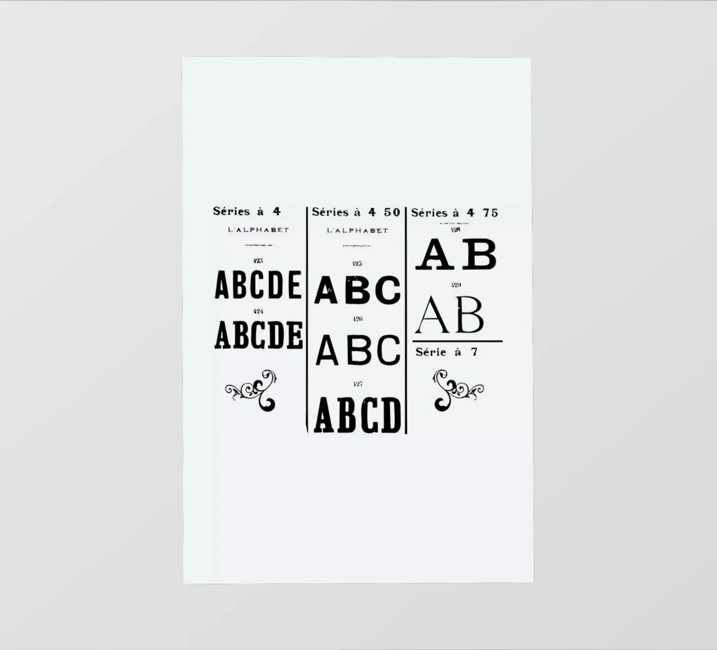 ABCD PVC Plane von Mr Cup