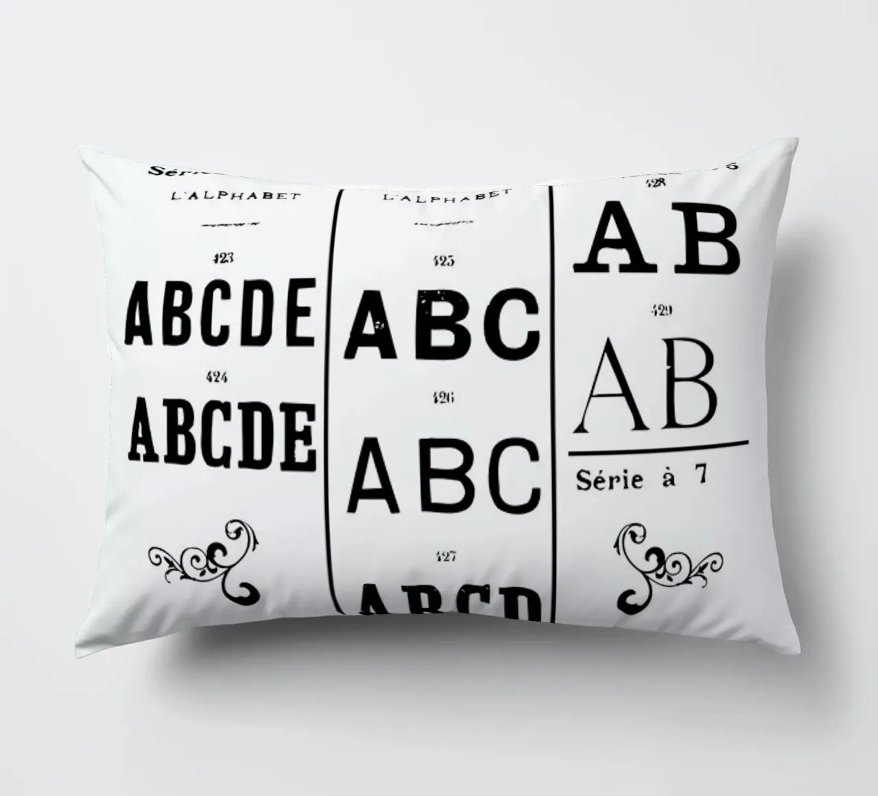ABCD cuscino da Mr Cup