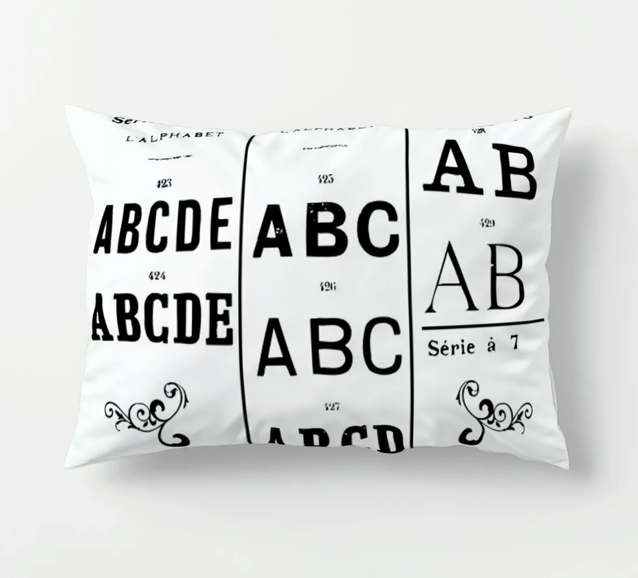 ABCD cuscino da Mr Cup