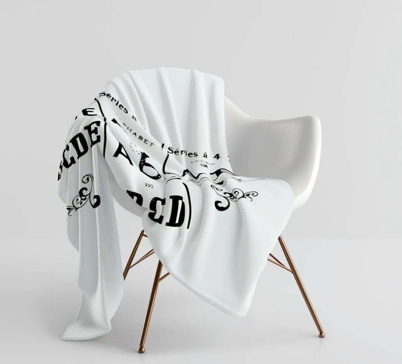 ABCD fleecedeken van Mr Cup