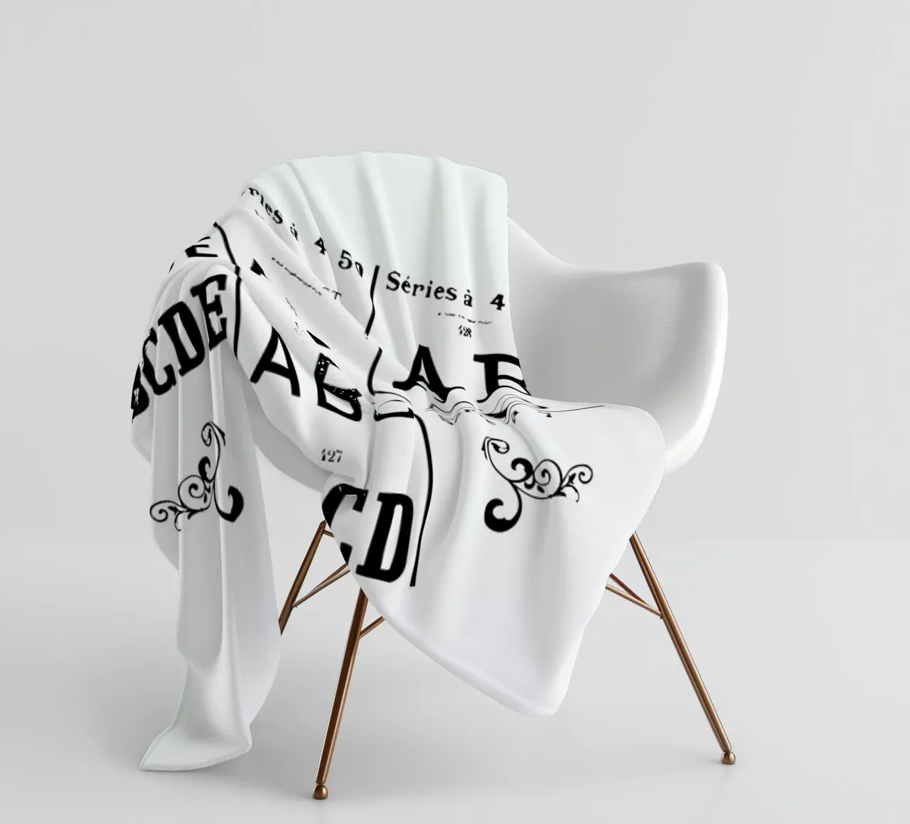 ABCD fleecedeken van Mr Cup