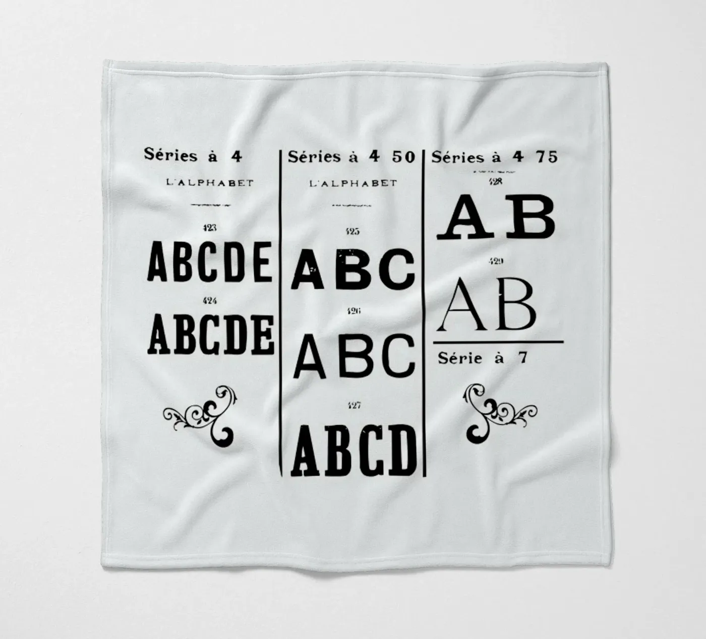 ABCD coperta in pile da Mr Cup