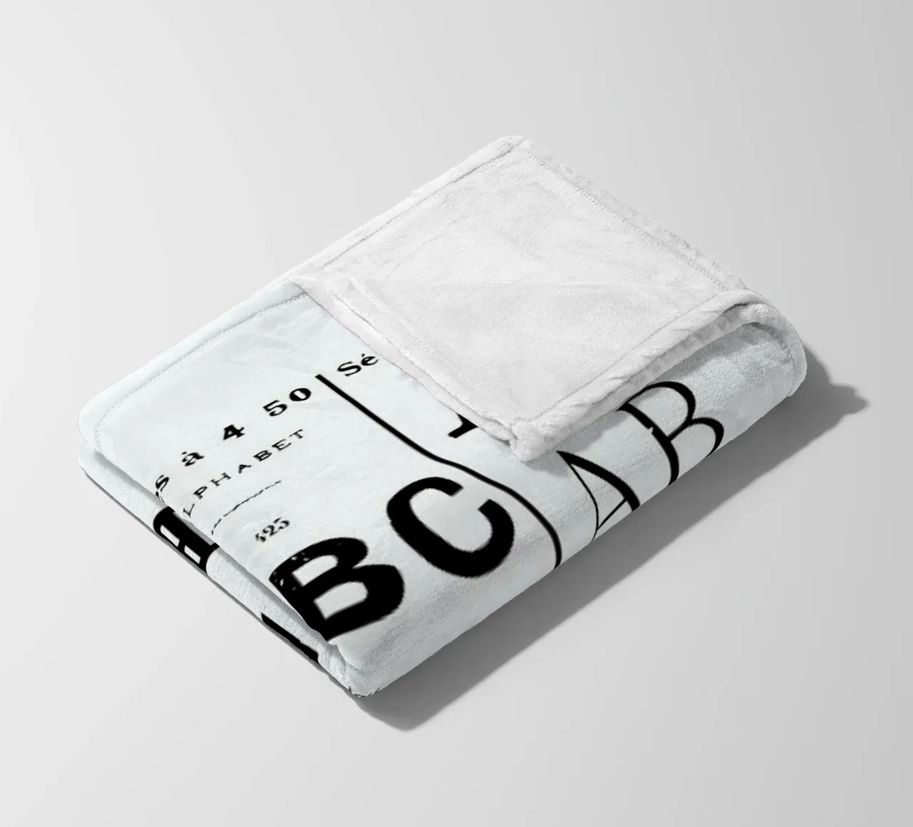 ABCD fleecedeken van Mr Cup