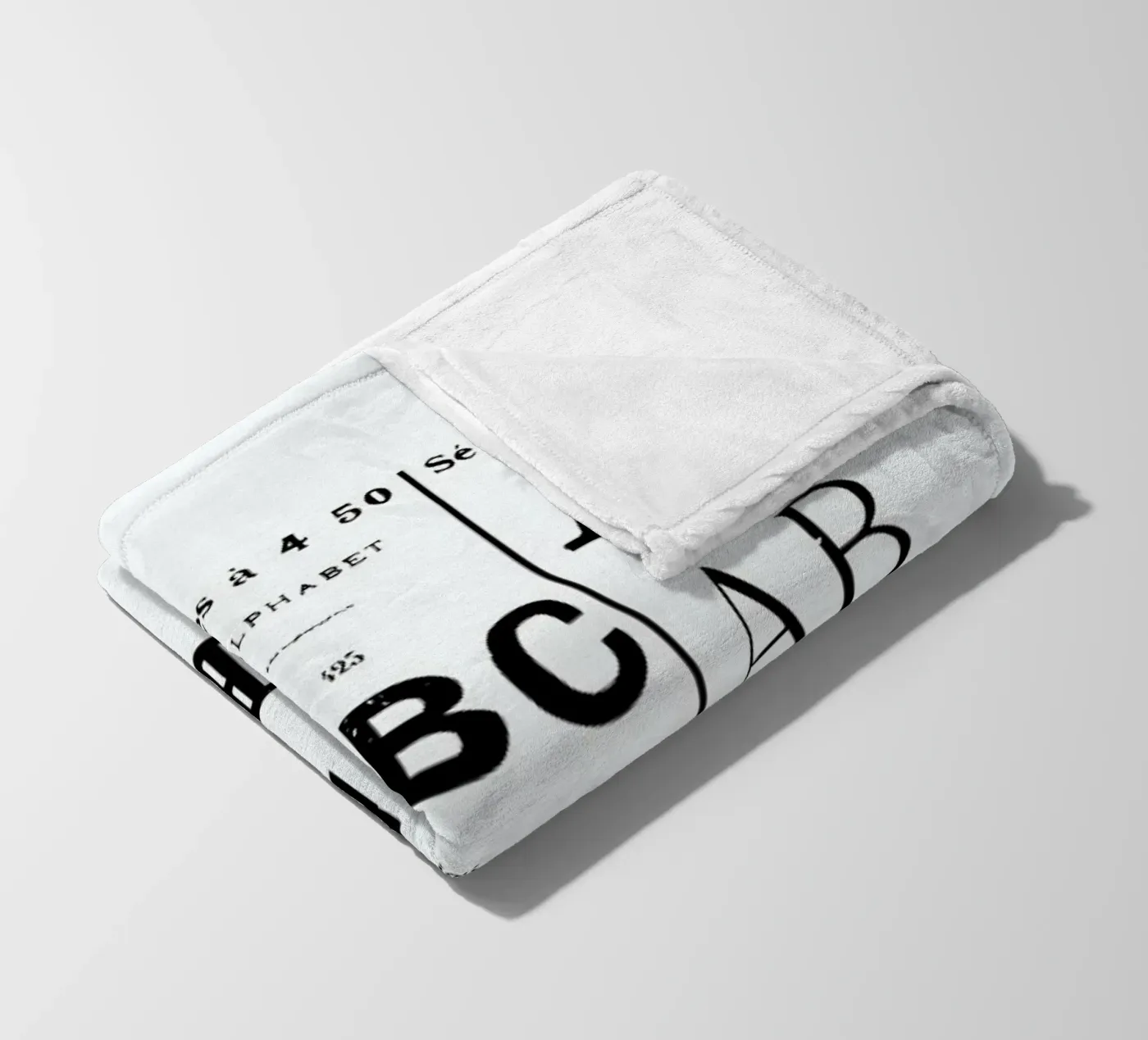 ABCD fleecedeken van Mr Cup