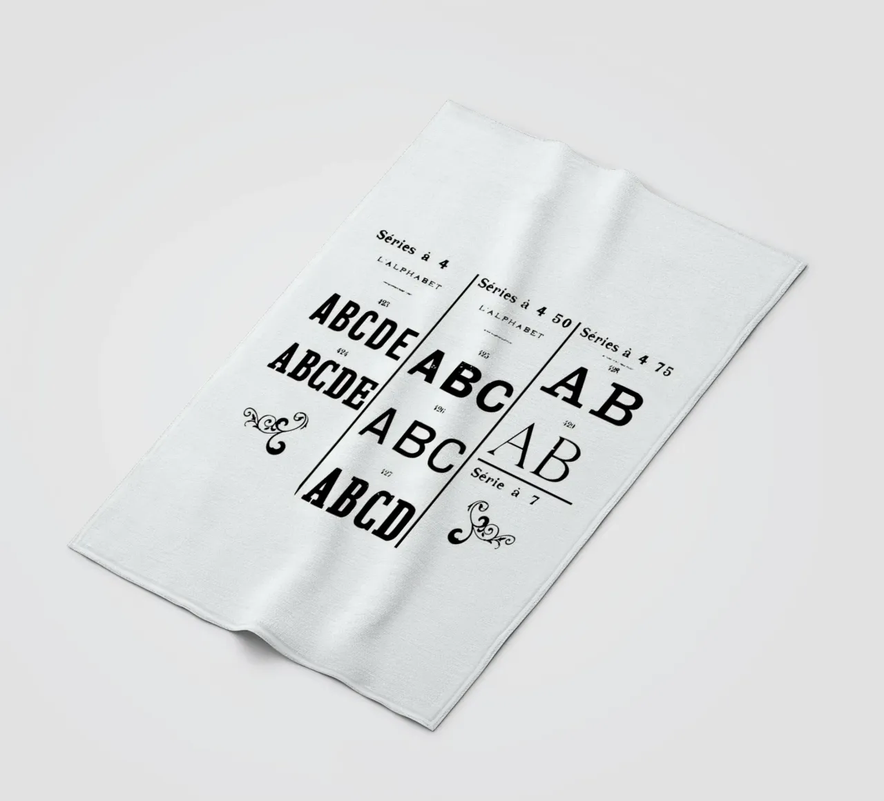 ABCD fleecedeken van Mr Cup