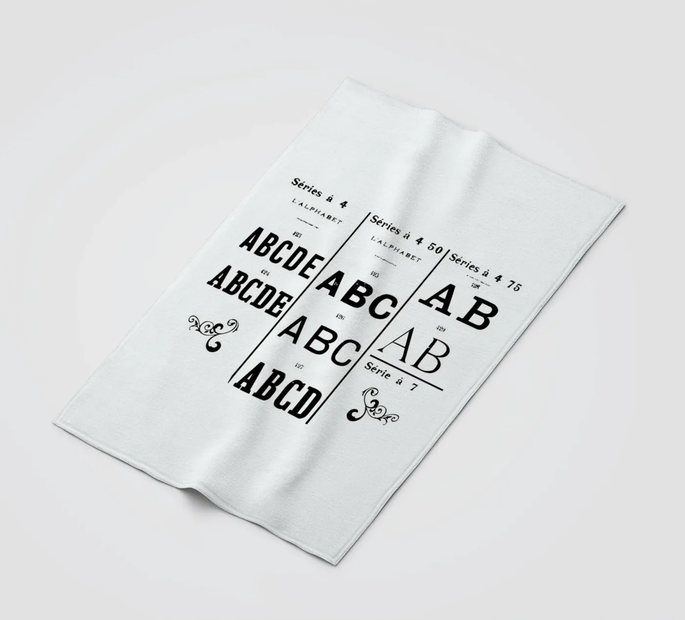 ABCD fleecedeken van Mr Cup