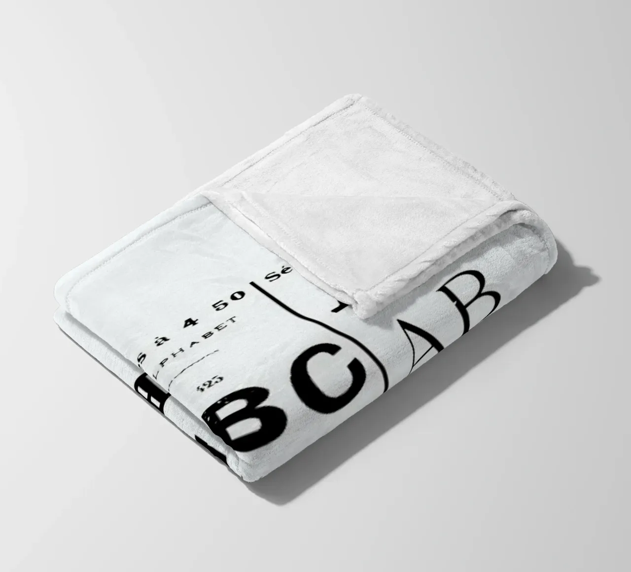 ABCD fleecedeken van Mr Cup